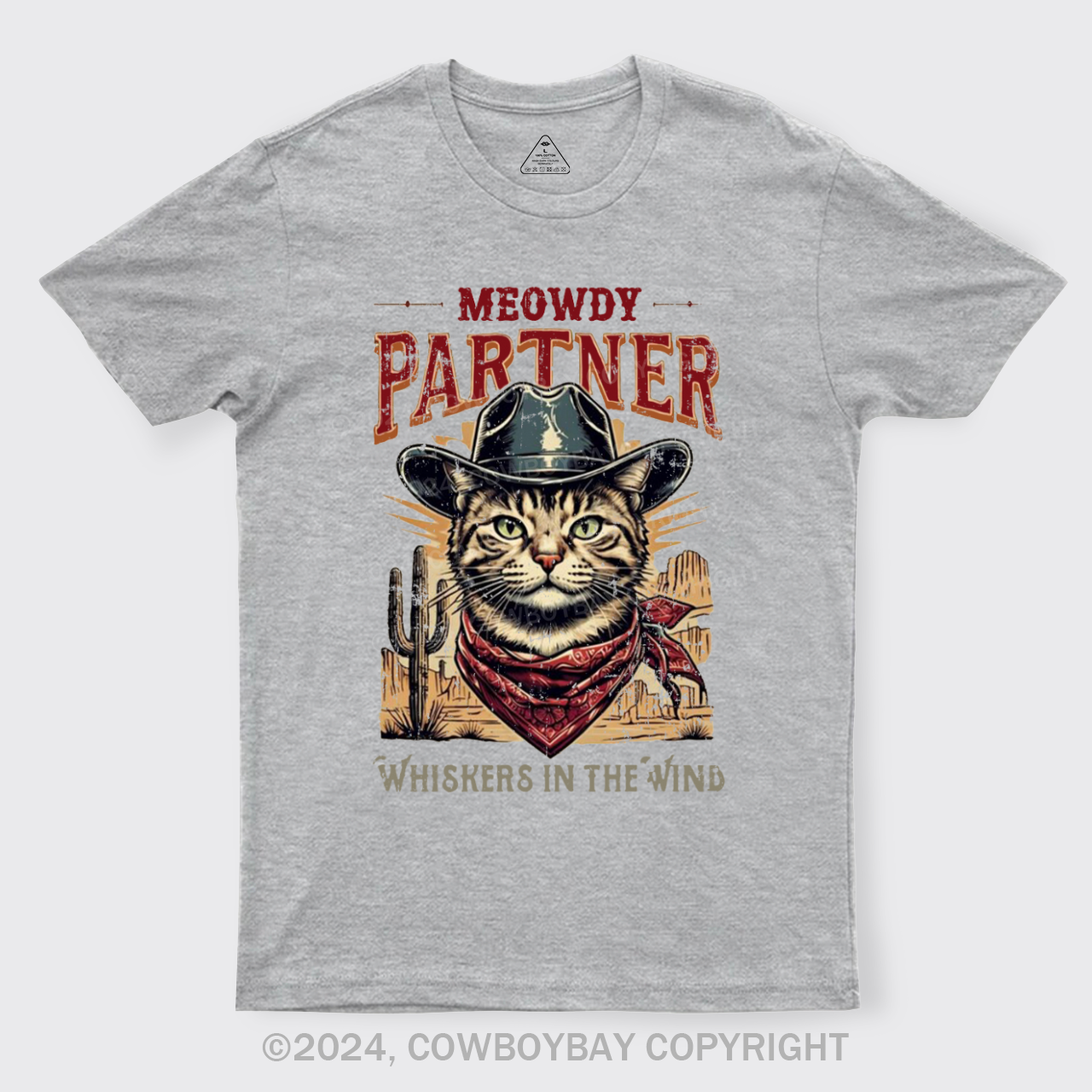 Meowdy Partner Cowboy Cat T-Shirts
