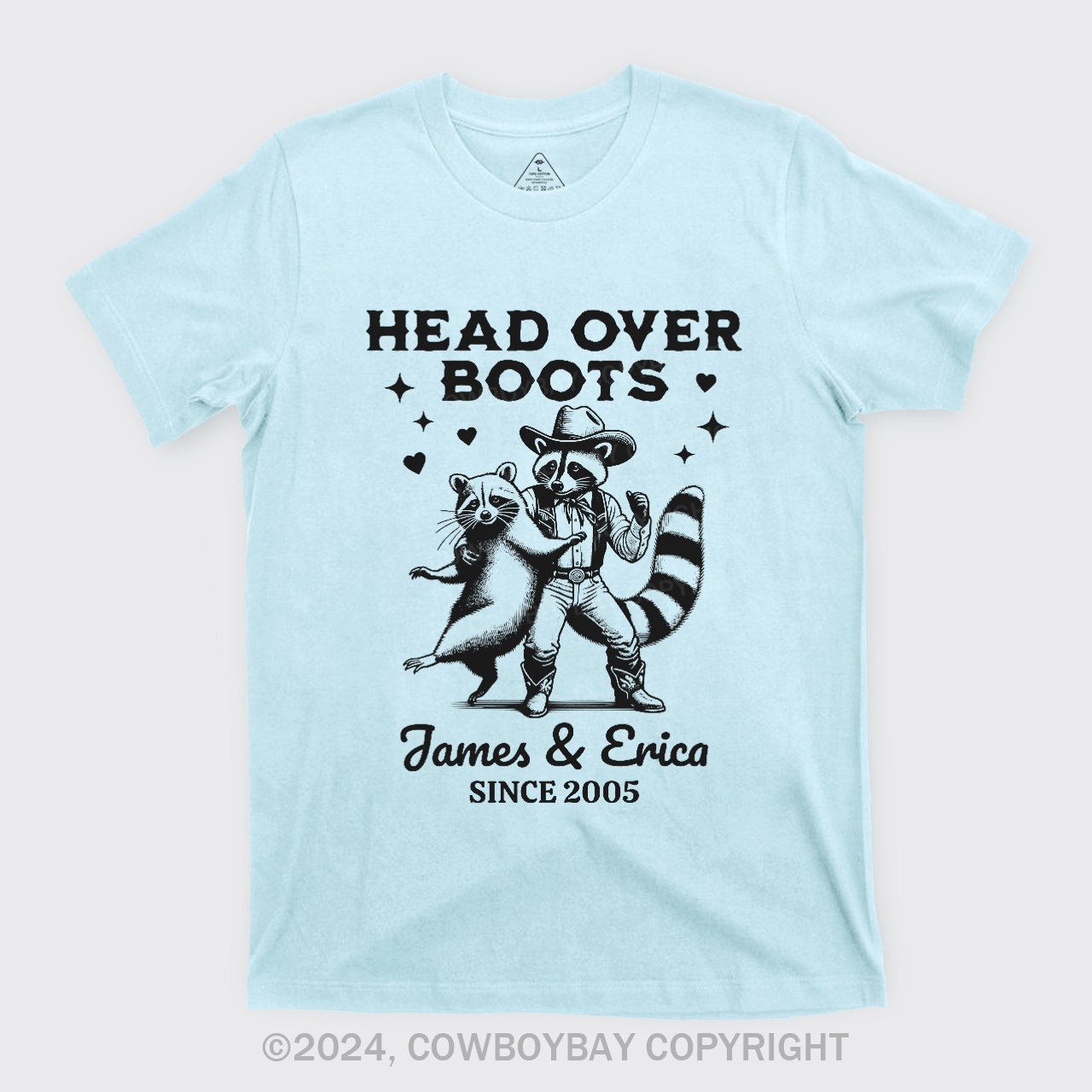 Head Over Boots Couples T-Shirts