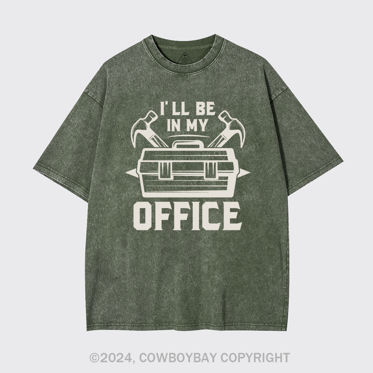 I’ll Be In My Office Garment-dye Tees