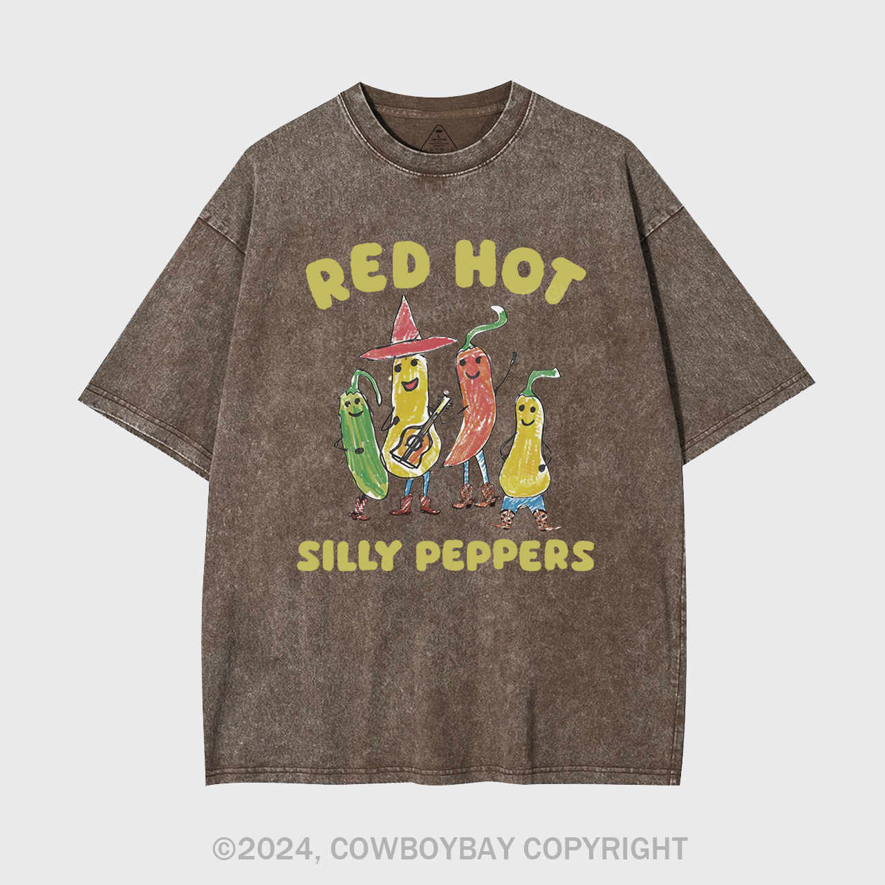 Silly Peppers Garment-dye Tees