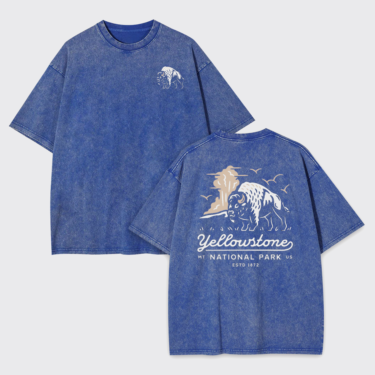 Yellowstone National Park Garment-dye Tees