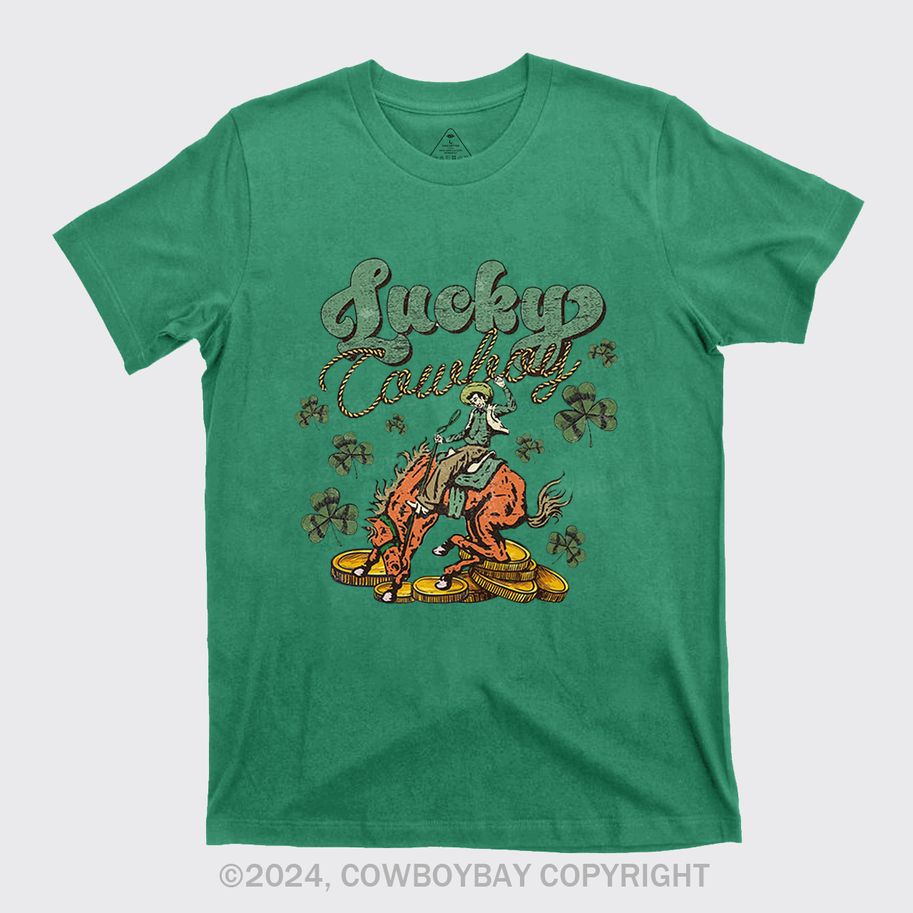 Lucky Cowboy Horse T-Shirts
