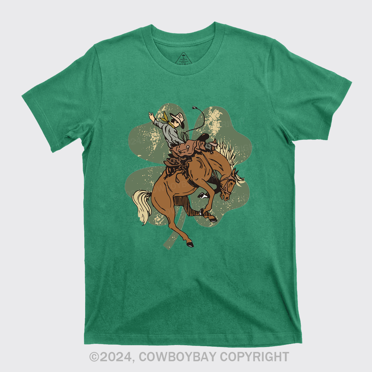 Lucky Bronc Horse T-Shirts