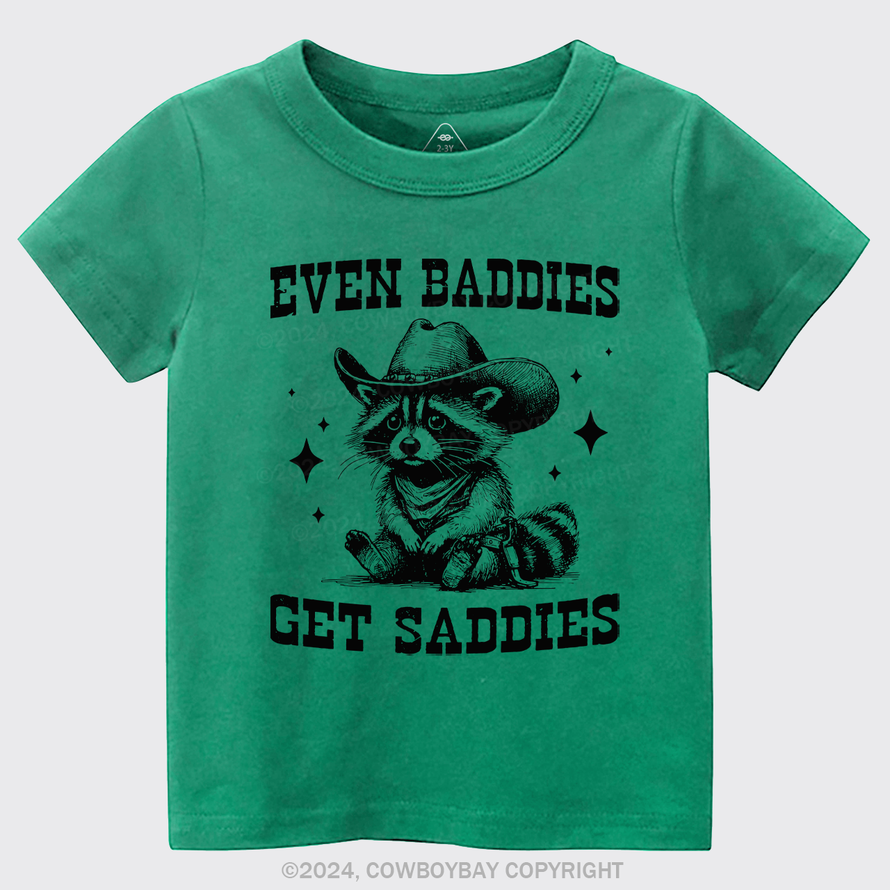 Even Baddies Get Saddies Kids T-shirt