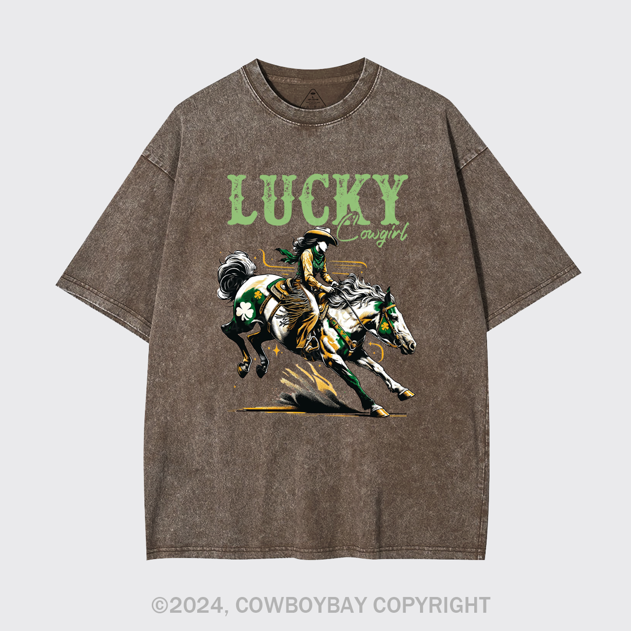 Lucky Cowgirl Garment-dye Tees