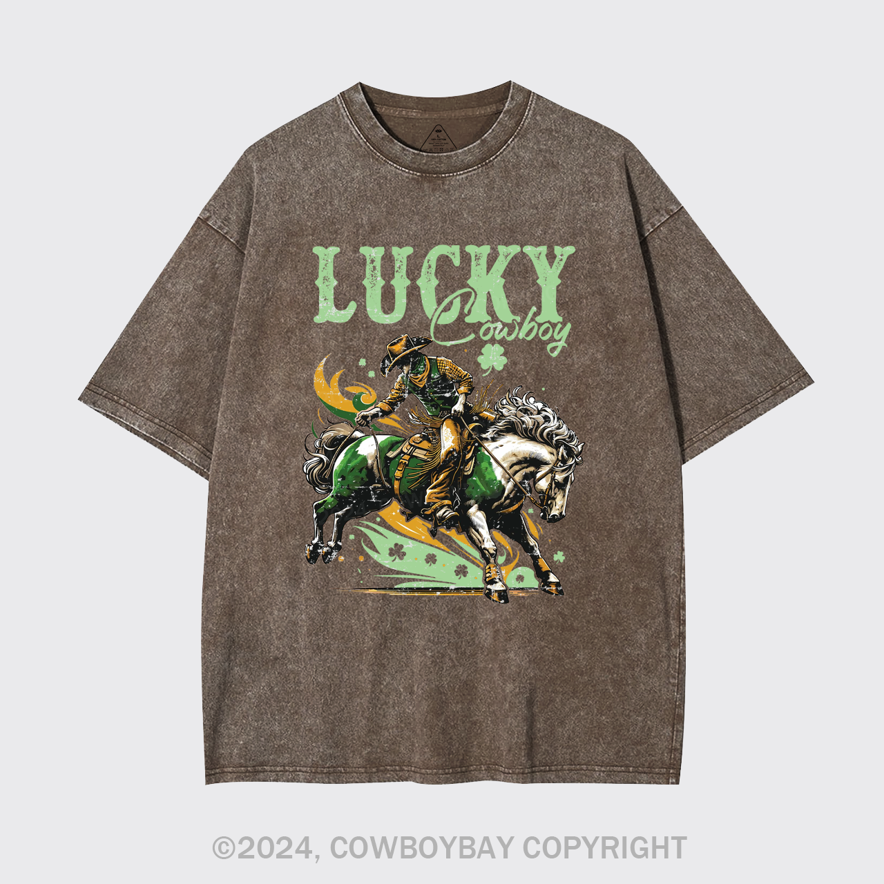 Lucky Cowboy Garment-dye Tees