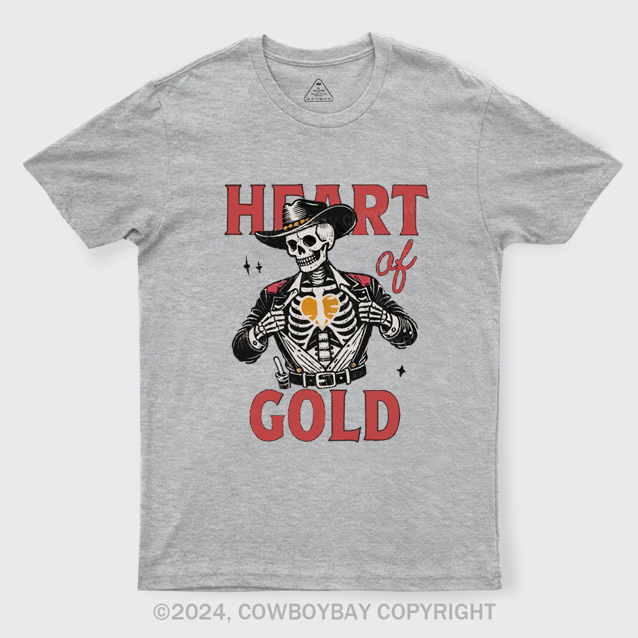 Heart Of Gold Western T-Shirts