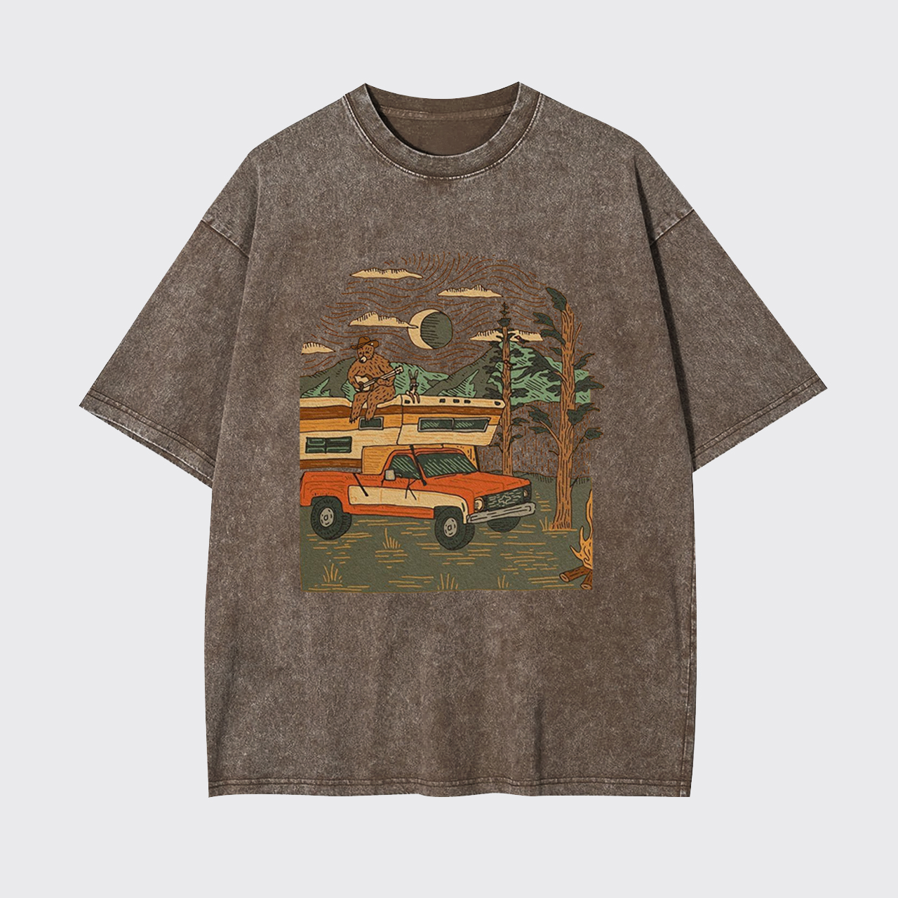 Rugged Cowboy Adventure Garment-dye Tees