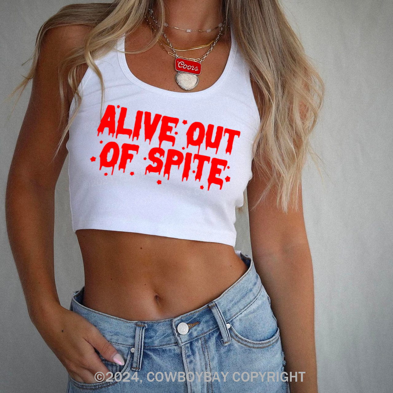 Alive Out Of Spite Tank Top