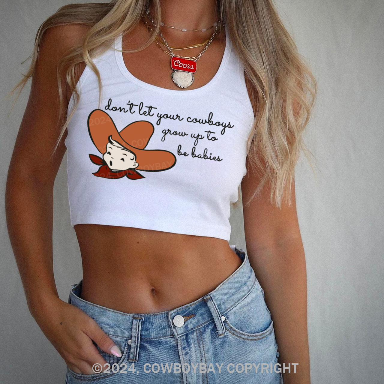 Cute Cowboy Tank Top