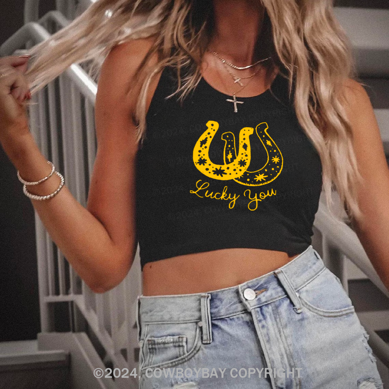 Lucky Cowboy Tank Top