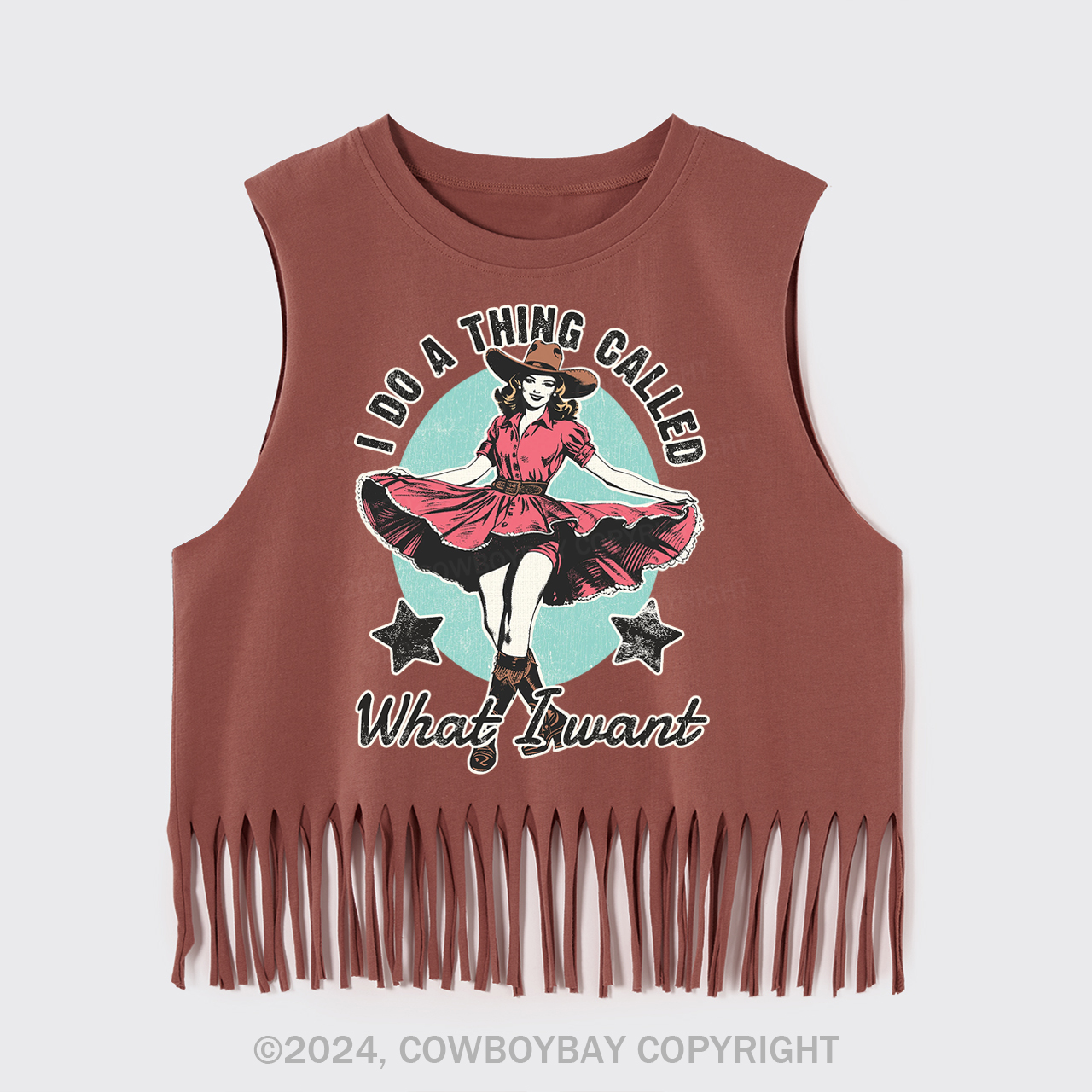 I Do A Thing Called What I Want Fringe Tank