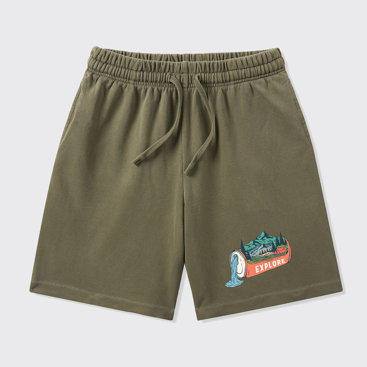 Explore the Cowboy Way_Broncobay Shorts