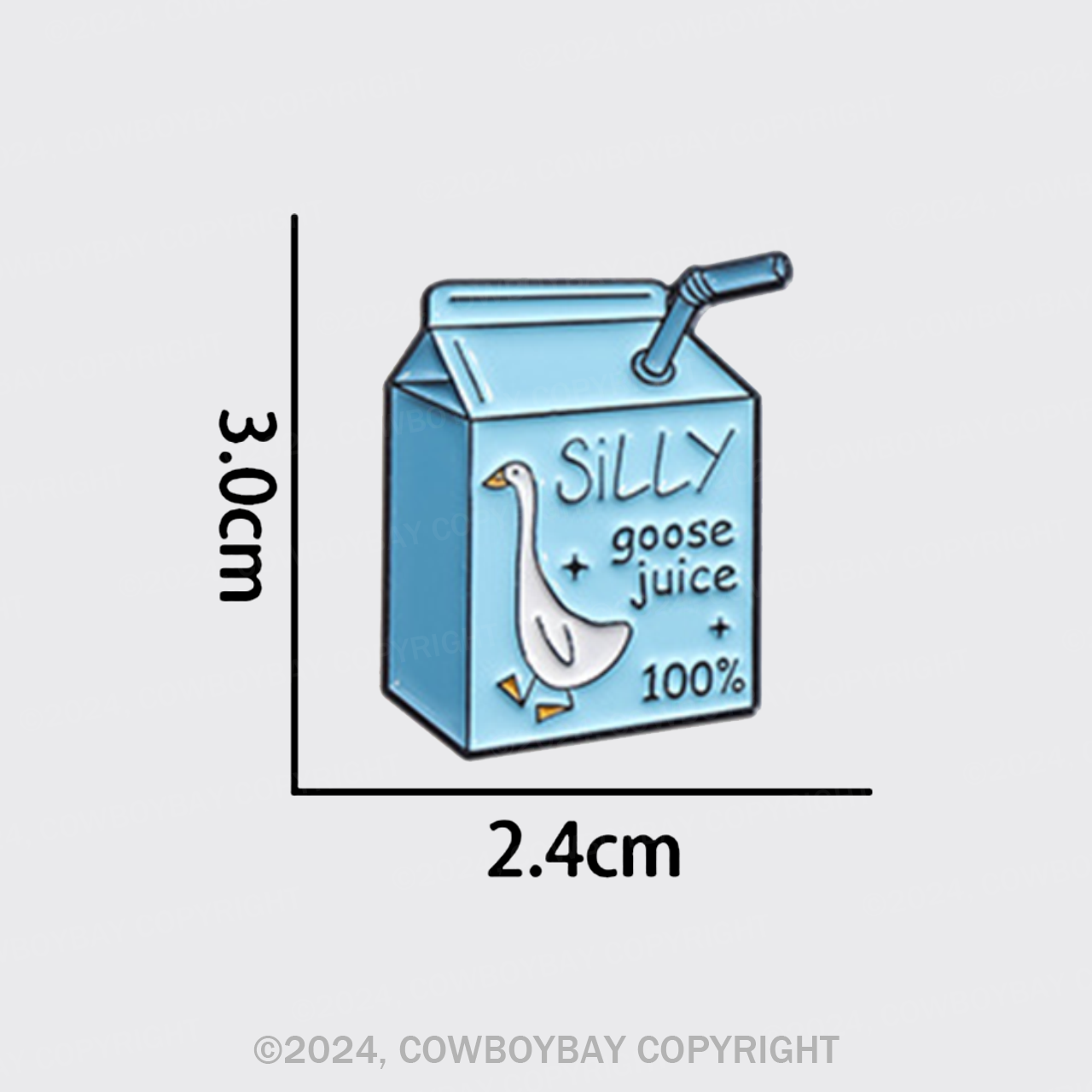 SIlly Goose Juice _Cowboybay Pin