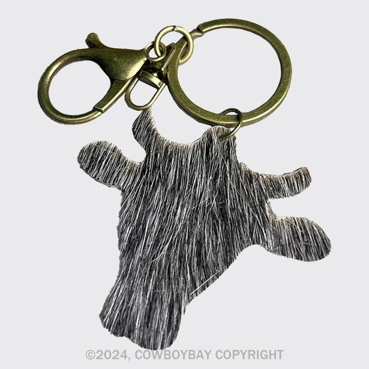 Cow Head Keychain