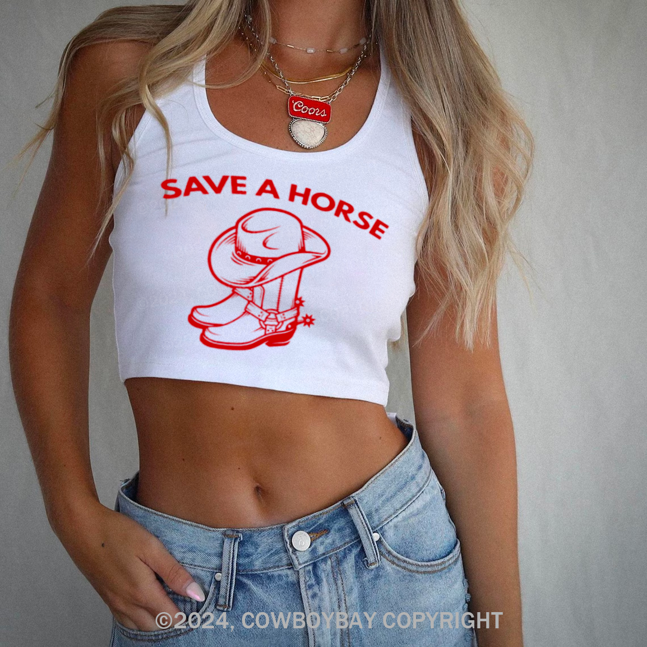Save A Horse Tank Top