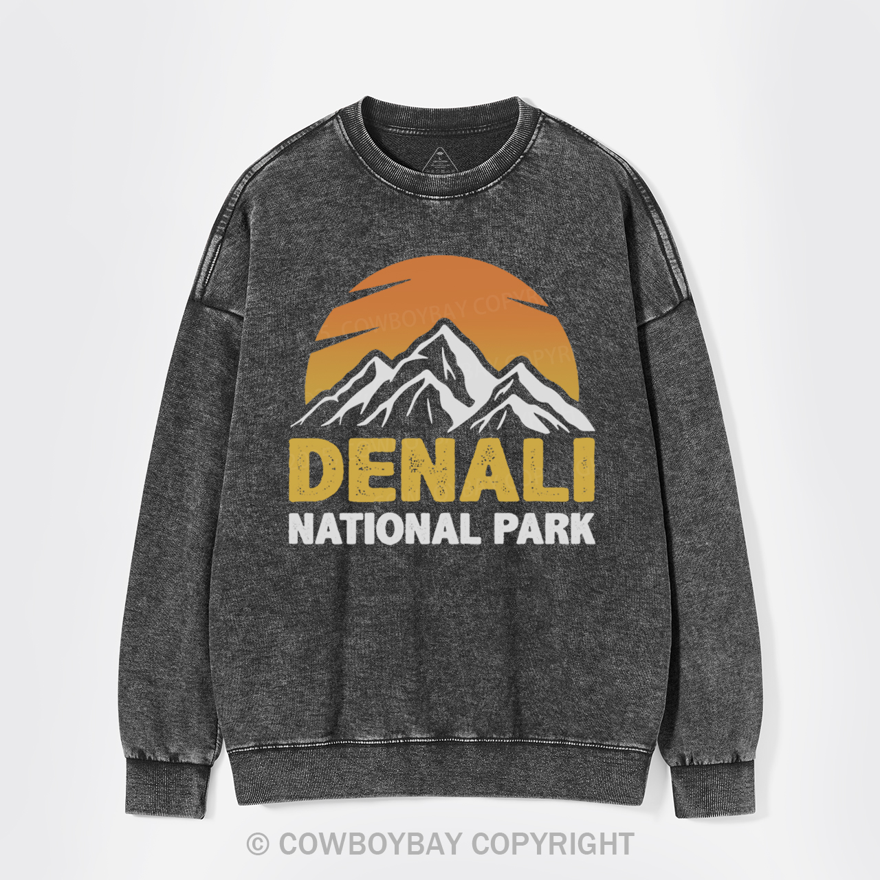 Denali National Park Washed Sweatshirts