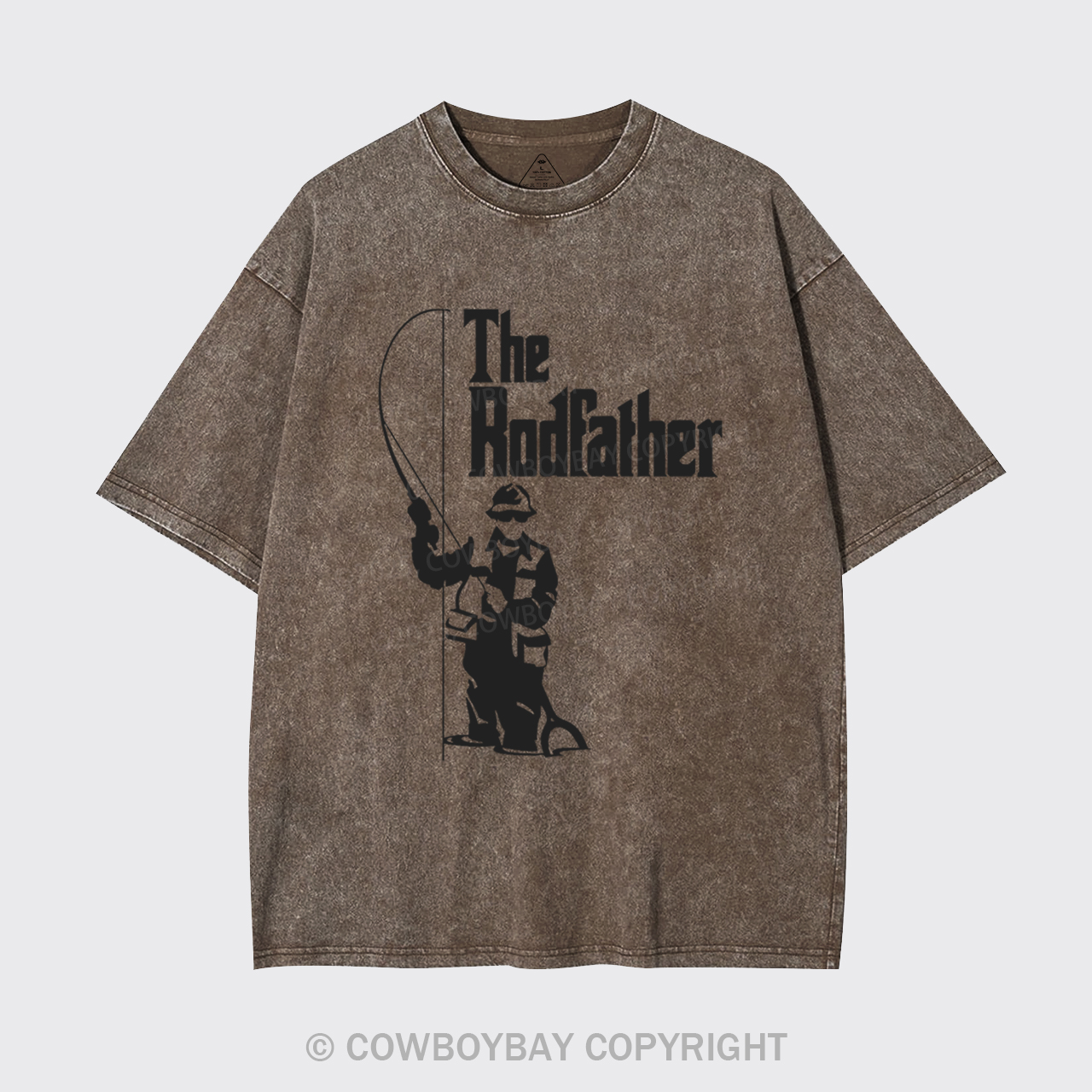 The Rodfather Fishing Garment-dye Tees
