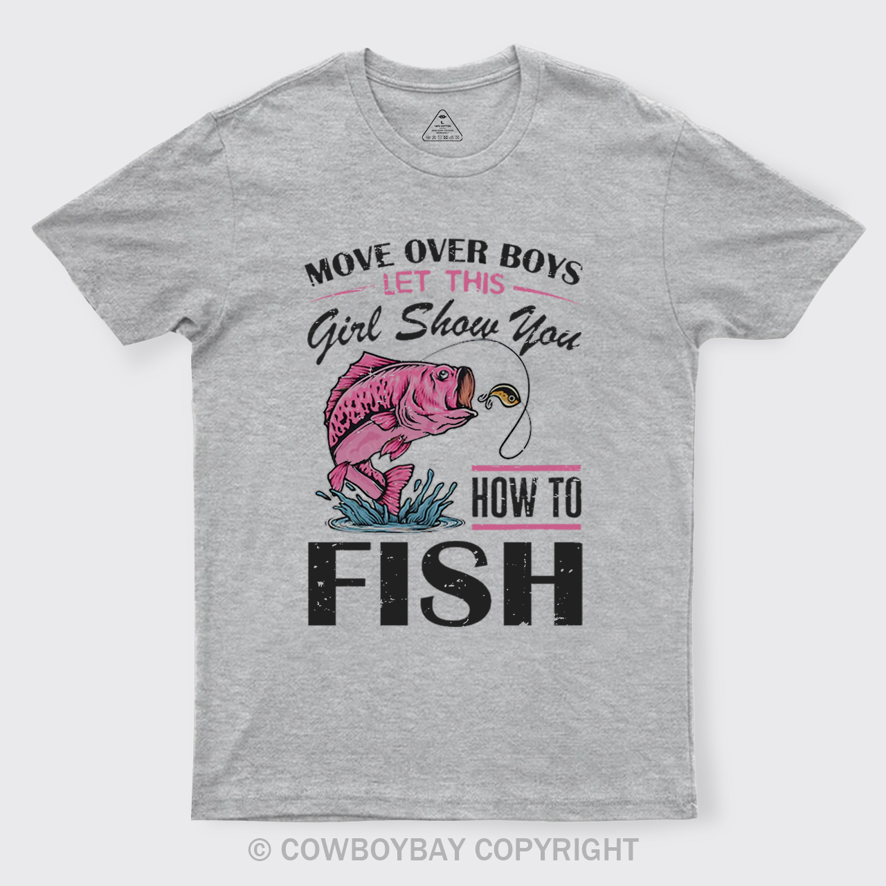 Move Over Boys Fishing T-Shirts