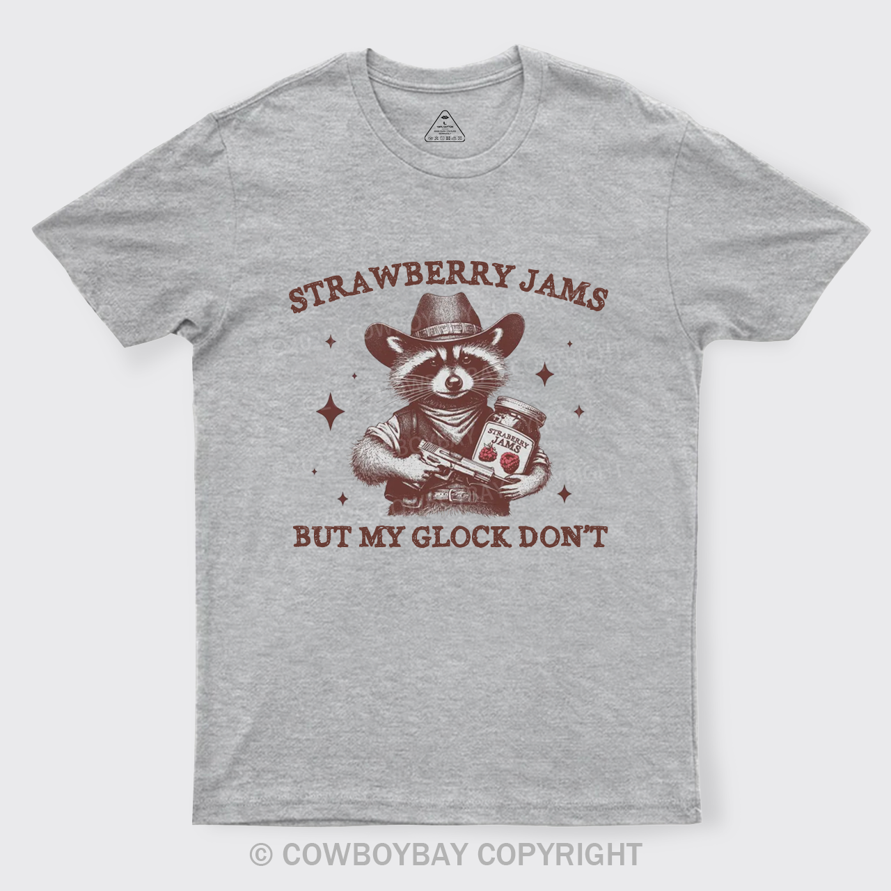 Retro Western Raccoon T-Shirts