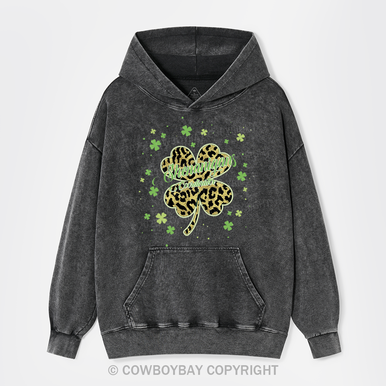 Lucky St. Patrick's Garment-Dye Hoodies