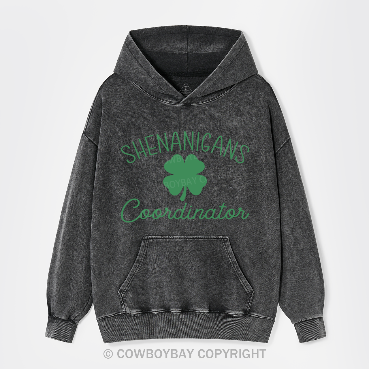 Funny St Patricks Day Garment-Dye Hoodies