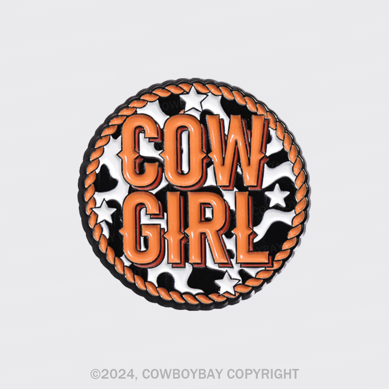 Creative Western Cowboy_Cowboybay Pin