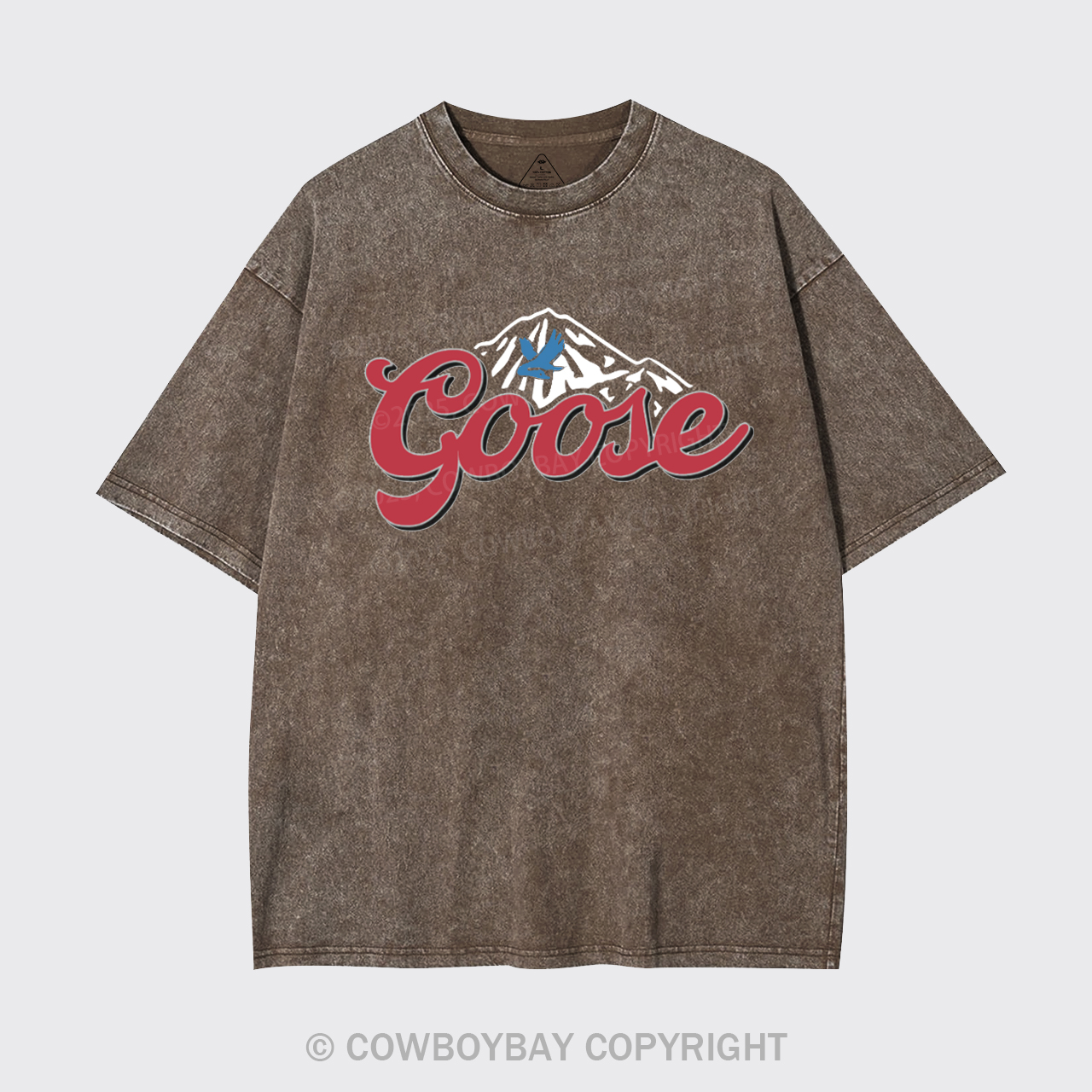 Goose Of The Rockies Garment-dye Tees
