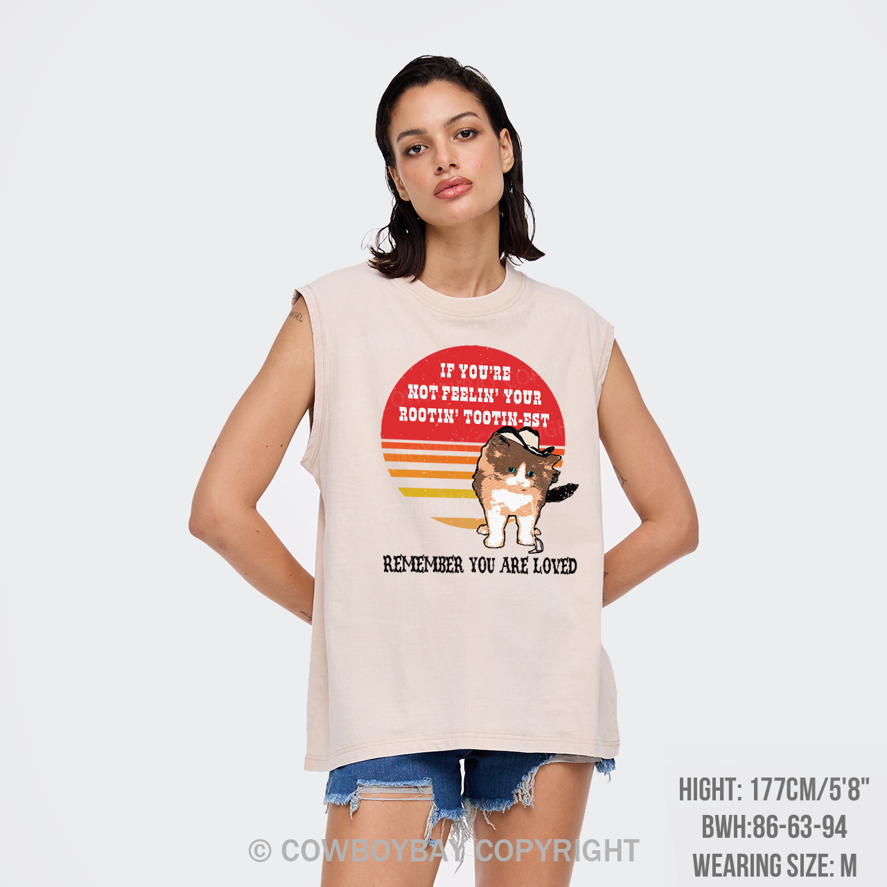 If You're Not Feelin' Your Rootin' Washed Tanks