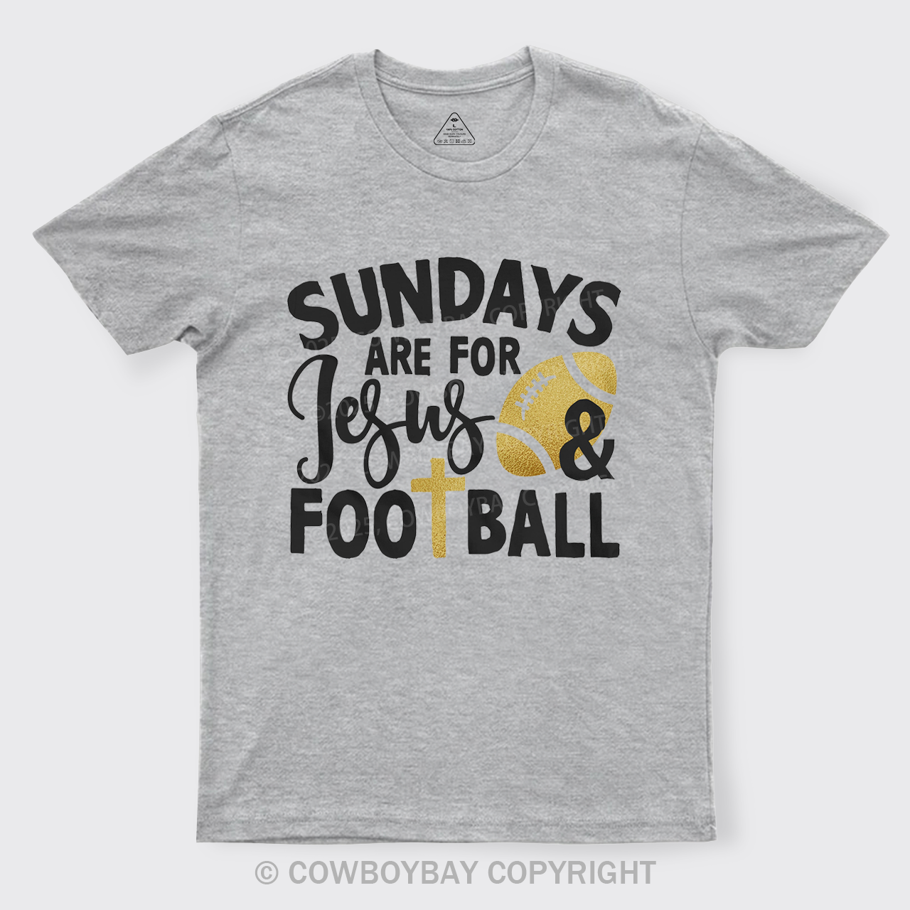 Sundays Are For Jesus & Football T-Shirts