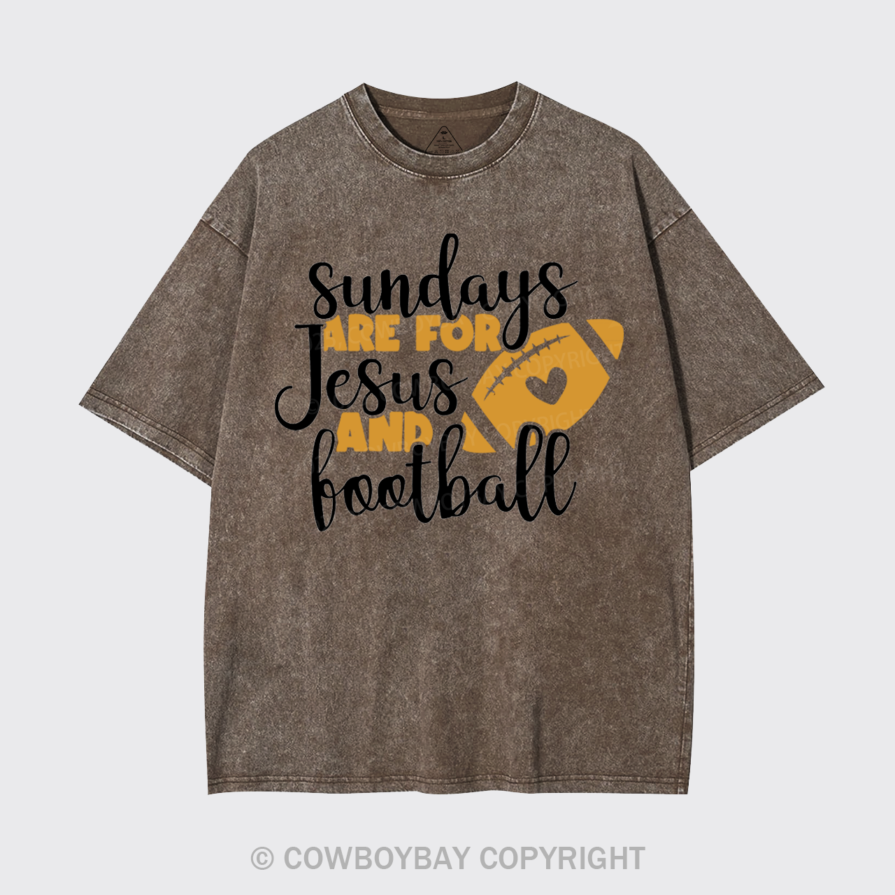 Sundays Are For Football Garment-dye Tees