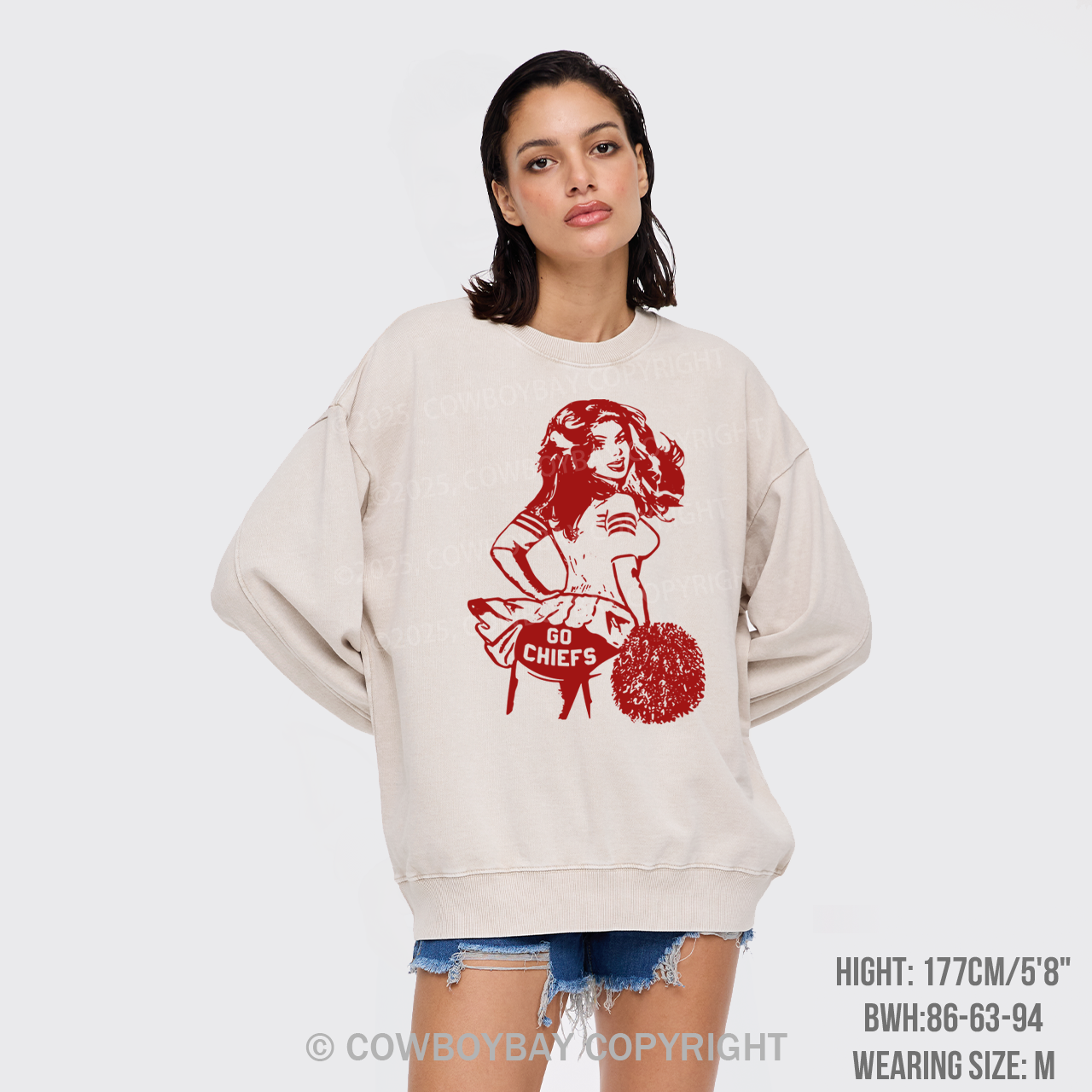 Go Chiefs Washed Sweatshirts