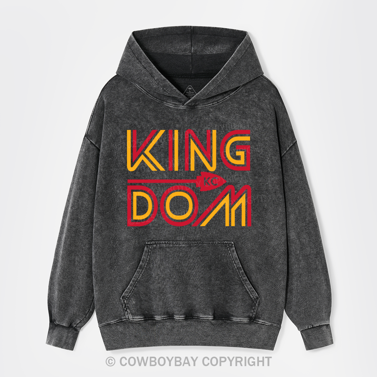 KC Kingdom arment-Dye Hoodies