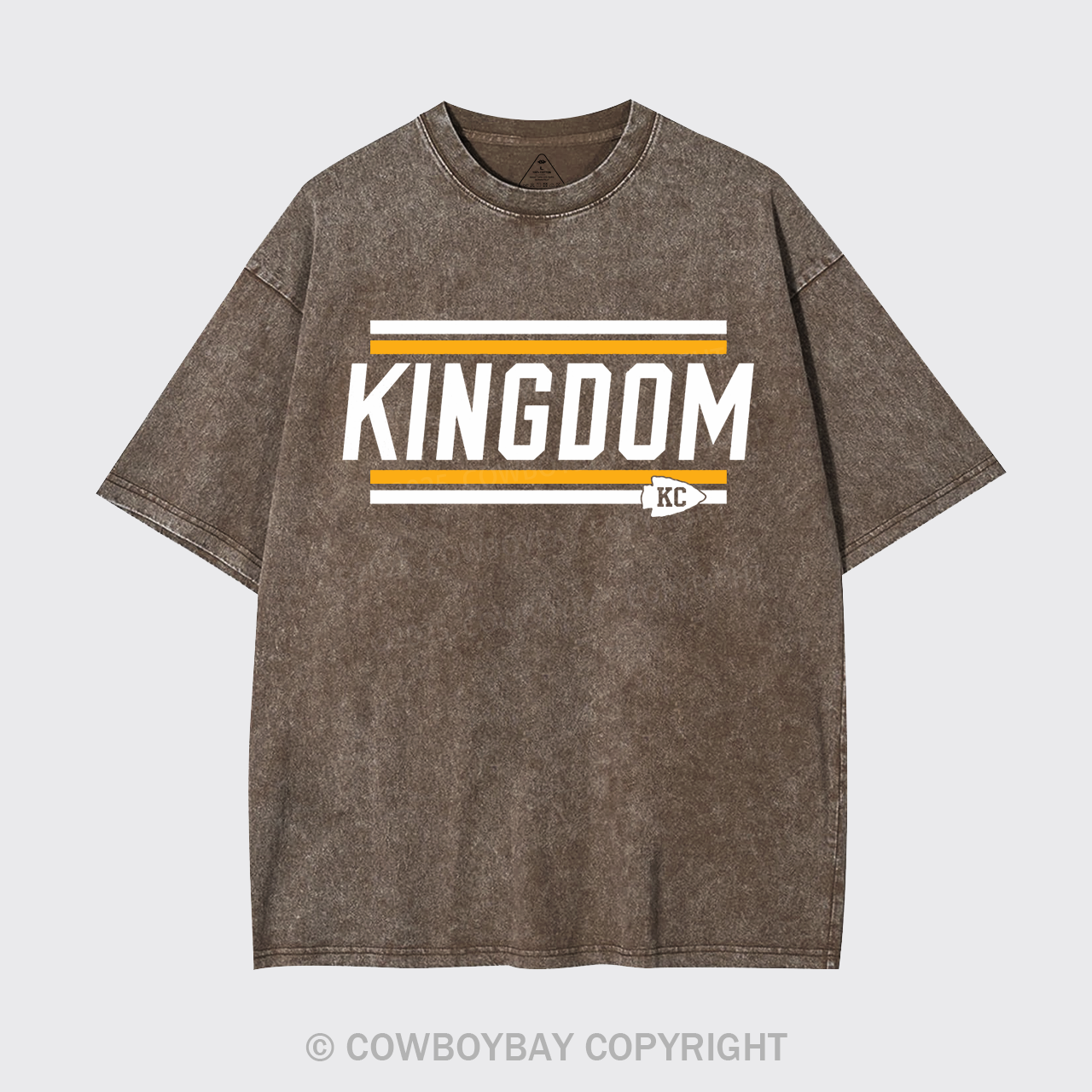 Kingdom KC Garment-dye Tees