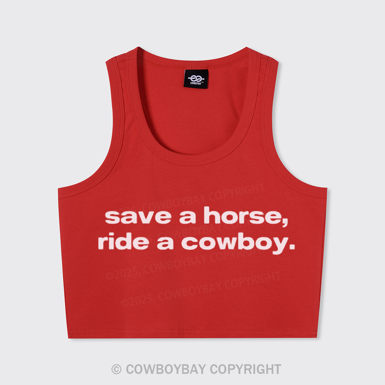 Save A Horse Ride Cowboy Tank Top