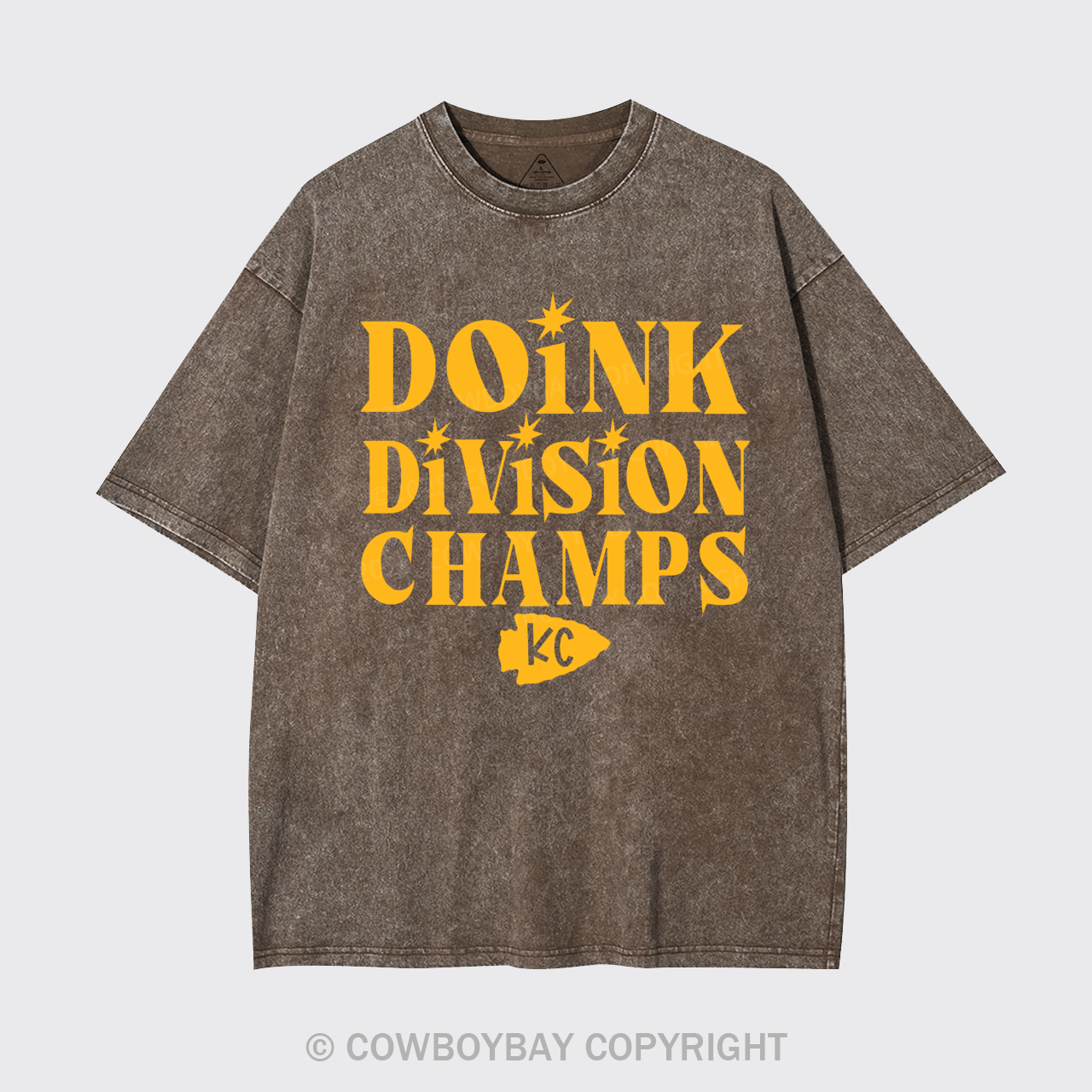 Doink Division Champs Garment-dye Tees