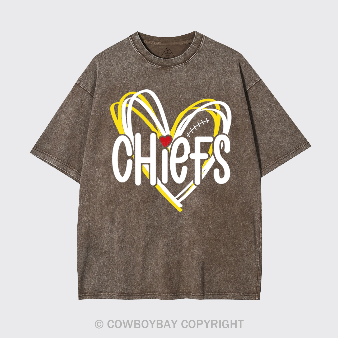 Chiefs Football Garment-dye Tees