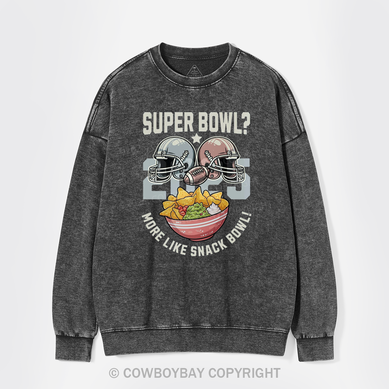 Super Bowl 2025 Washed Sweatshirts