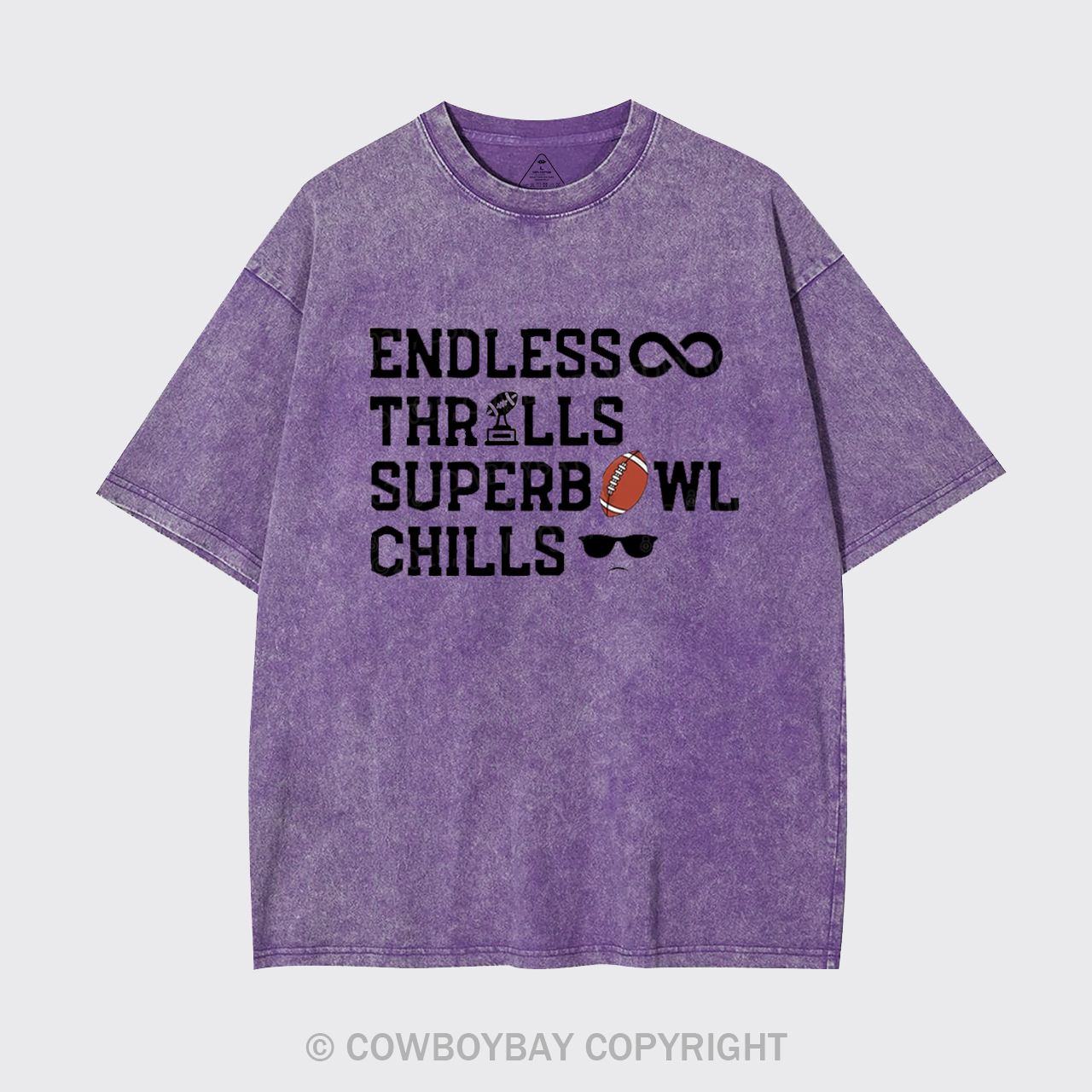 Super Bowl Garment-dye Tees