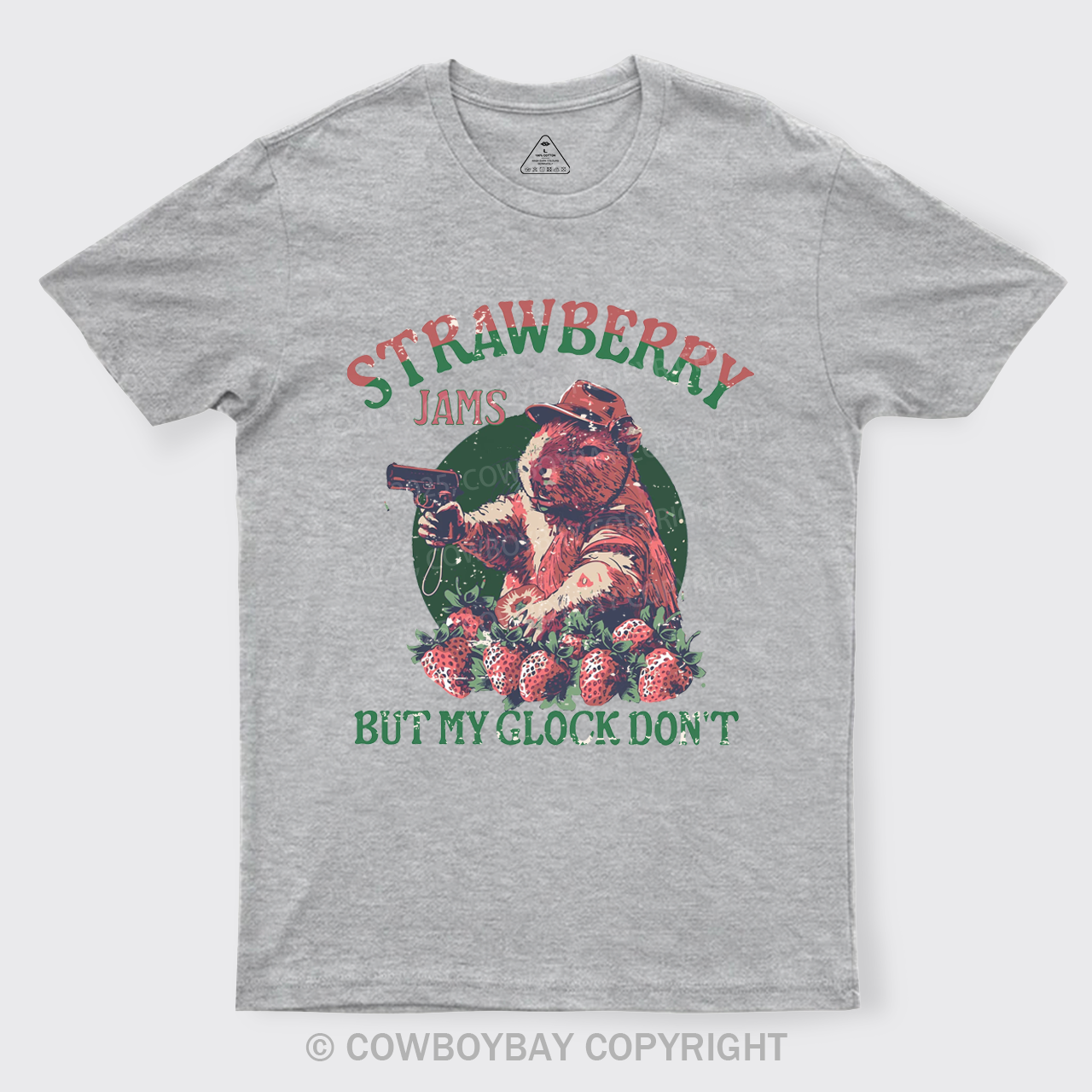 Strawberry Jams But My Glock Don't T-Shirts