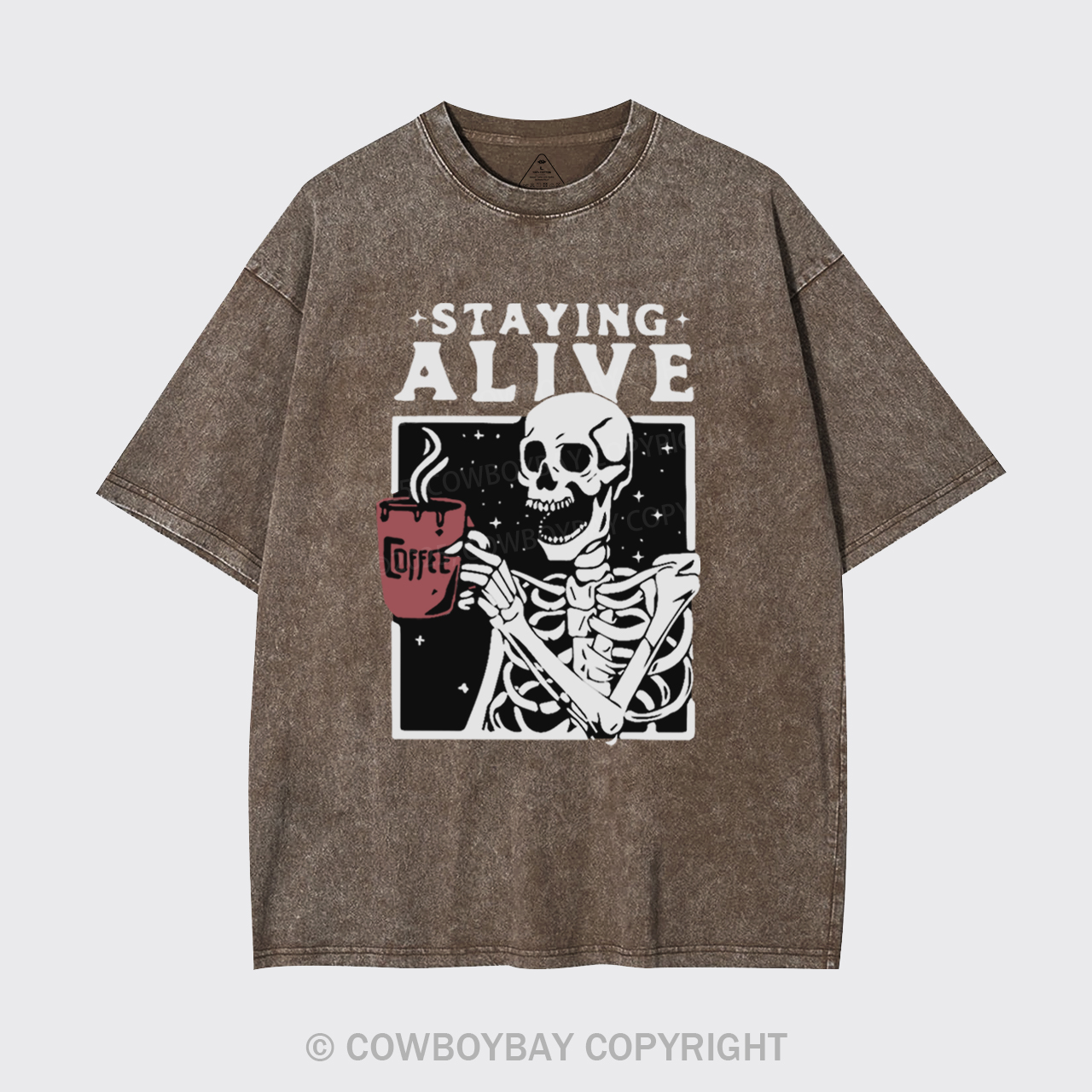 Staying Alive Garment-dye Tees