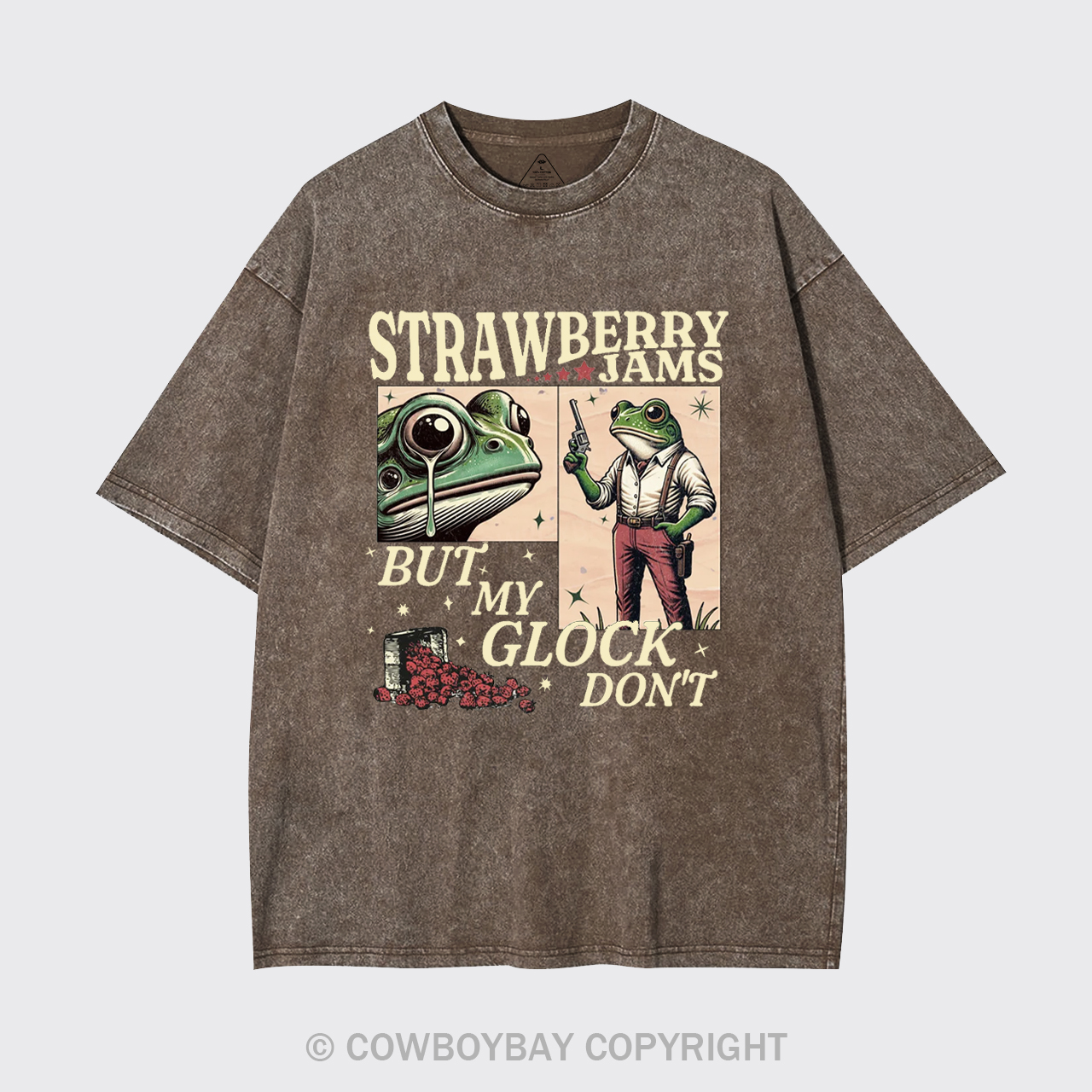 Strawberry Jams Garment-dye Tees