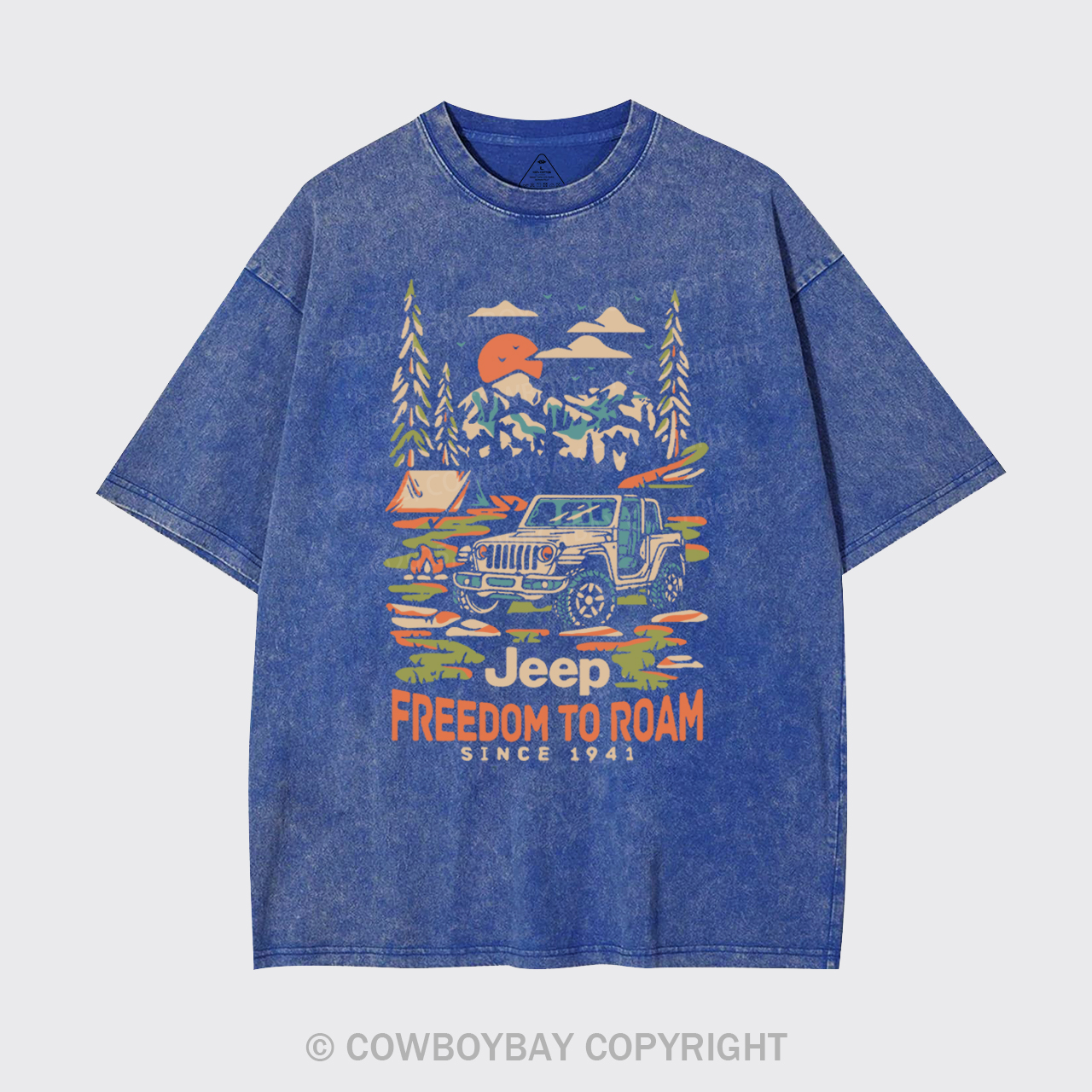 Freedom To Roam Garment-dye Tees