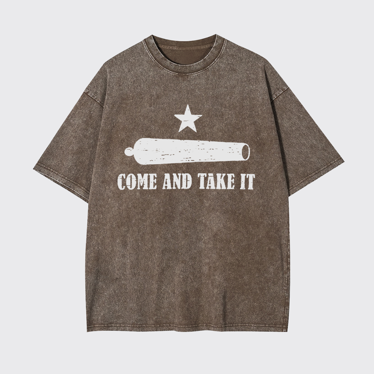 Come and Take It Cannon Garment-dye Tees