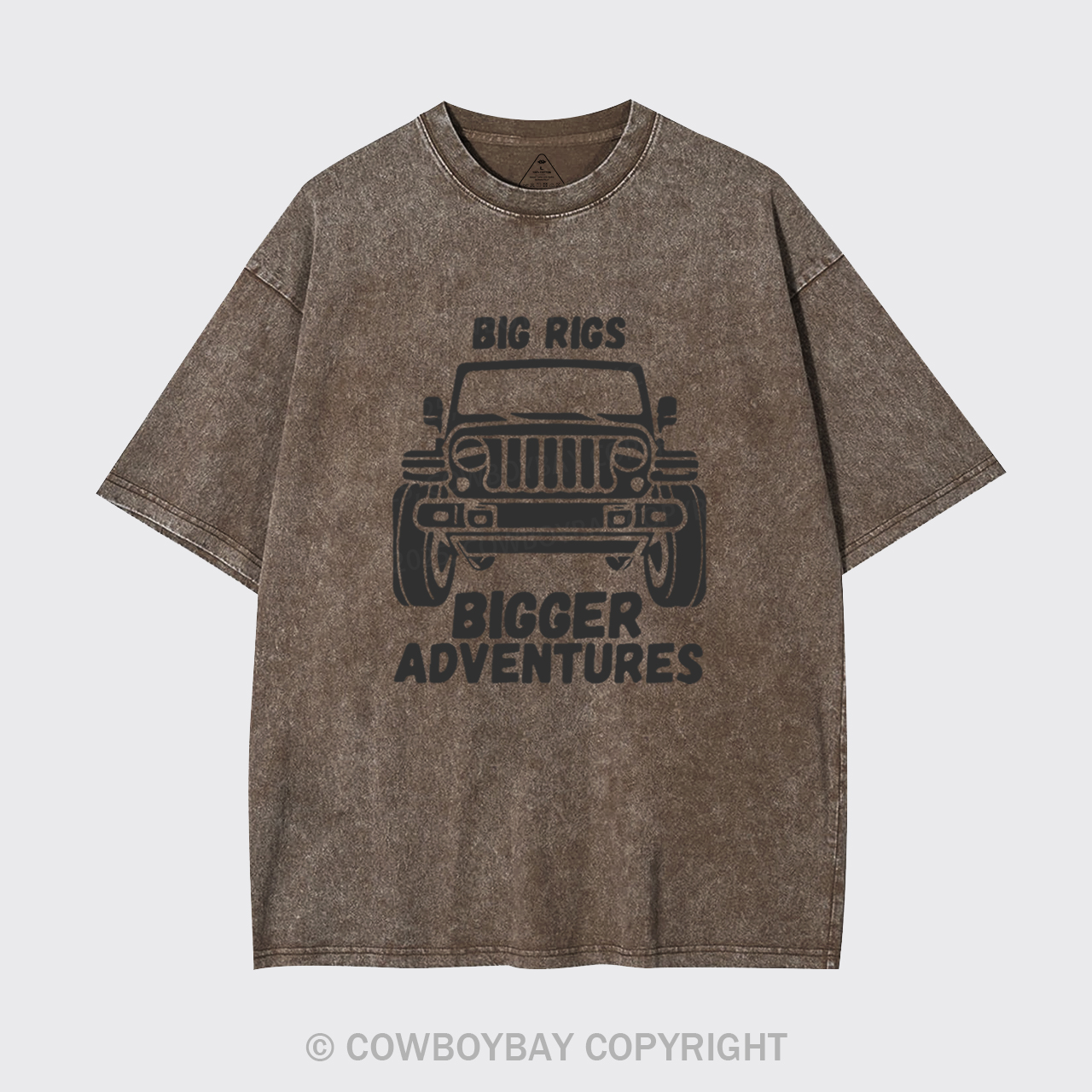 Big Rigs Bigger Adventures Garment-dye Tees