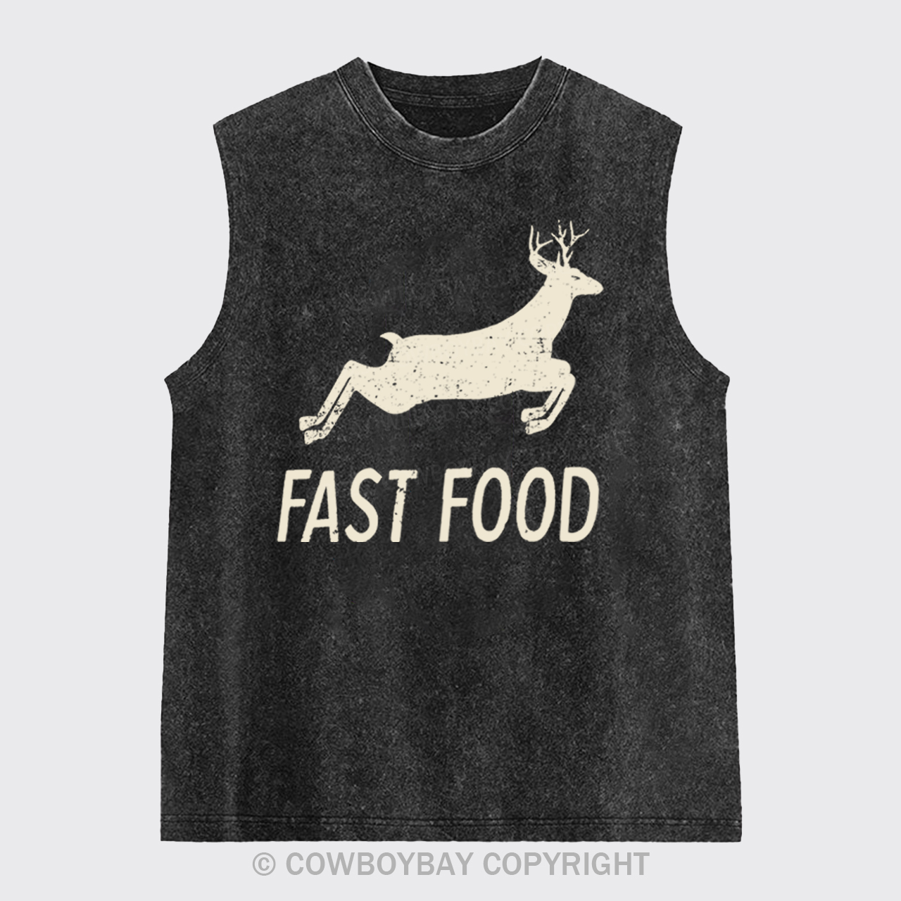 Fast Food Deer Washed Tanks