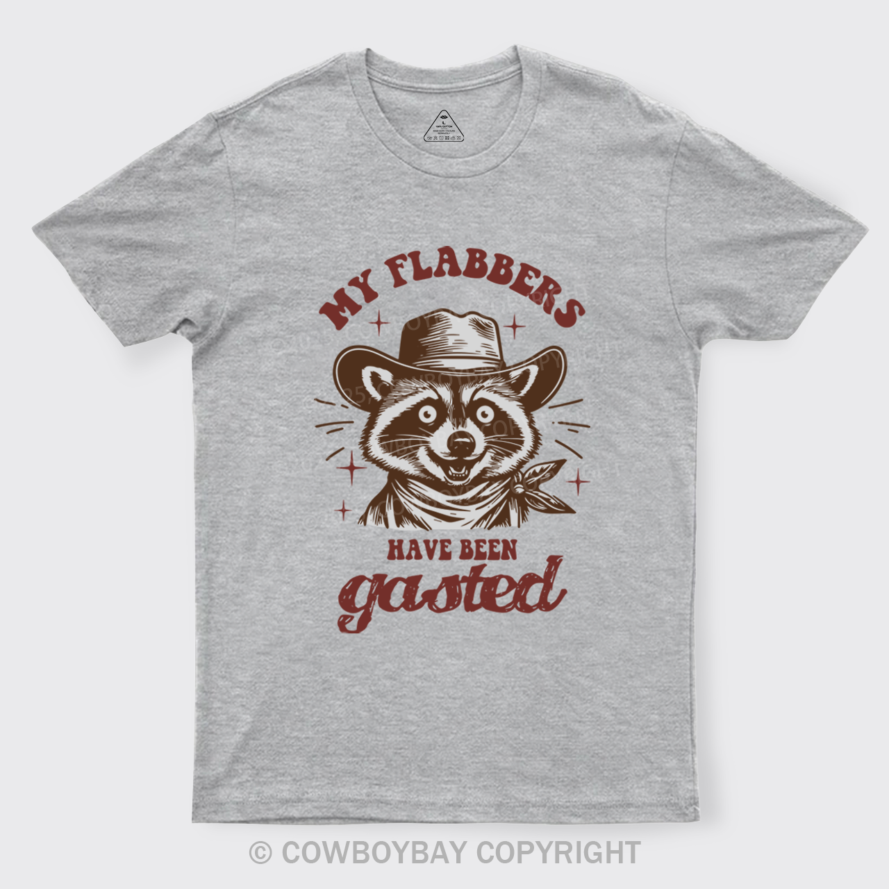 Flabbergasted Cowboy Raccoon T-Shirts