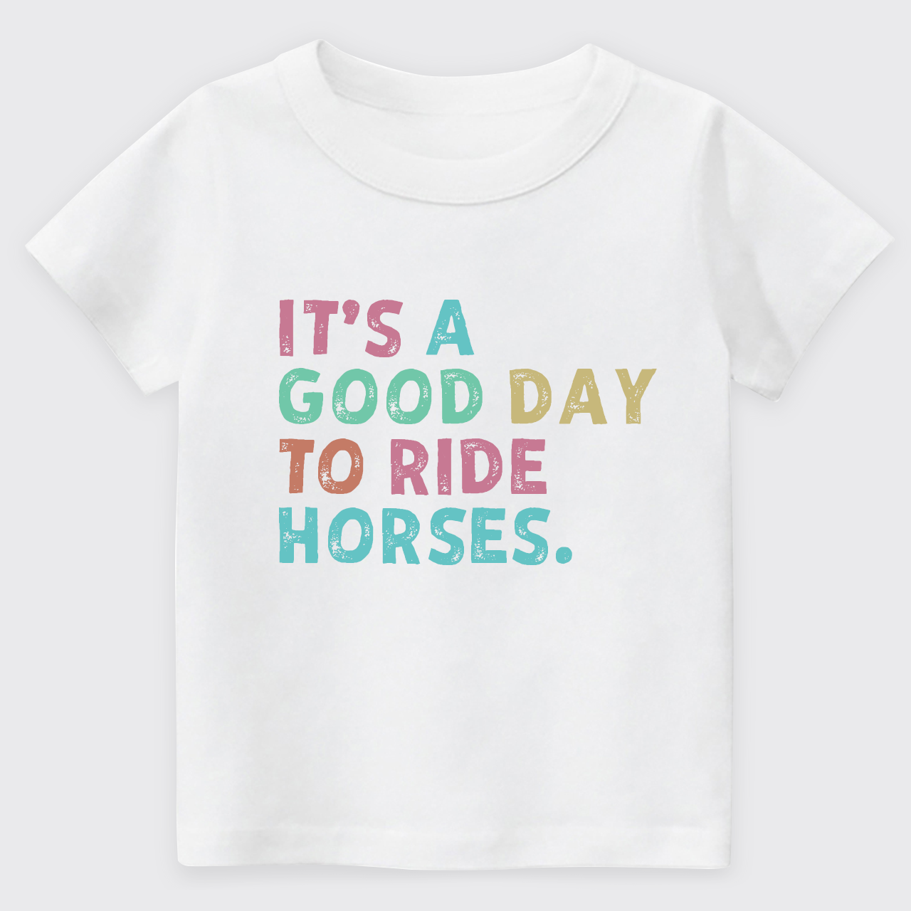 It's A Good To Ride Horses Kids T-shirt