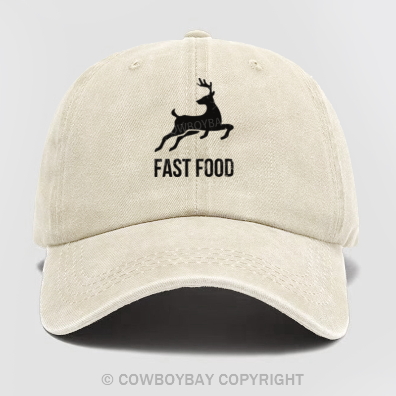 Fast Food Washed Hat