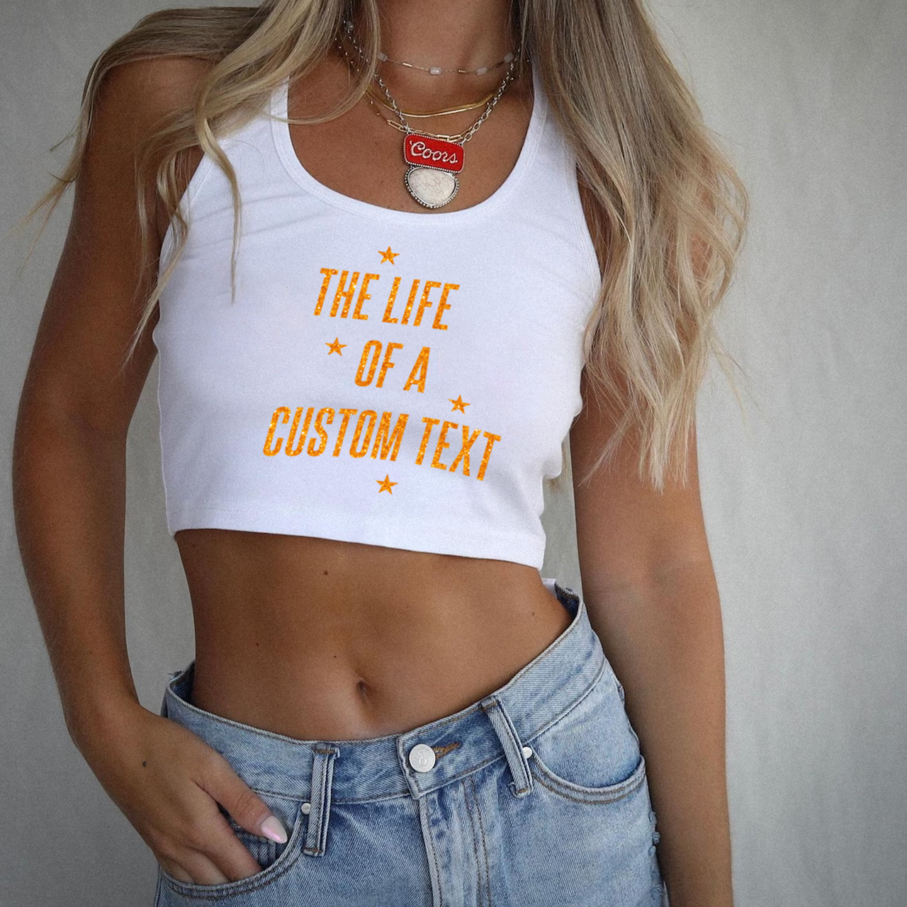 Personalized The Life Of A Tank Top